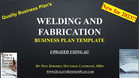 metal fabrication business plan|business plan on welding shop.